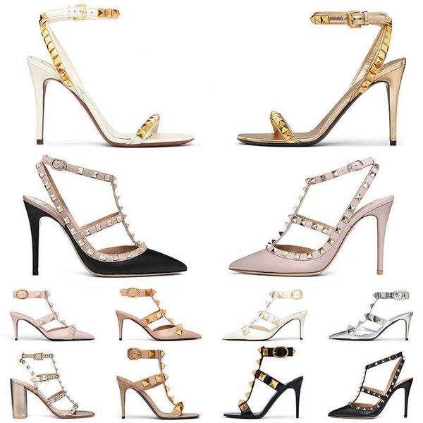 Designer Tacchi alti Sandali Donna Lady Luxury Stiletto Sexy Stile Peep-Toe Punta a punta Tacco Mocassini da ufficio di lusso Scarpa elegante