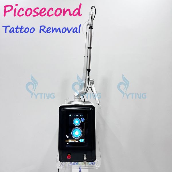 Picolaser Maschine Carbon Peeling Q Schalter Nd Yag Pigment Pico Laser Tattoo Entfernung Ausrüstung Haut Verjüngung Tattoo Entfernen Gerät