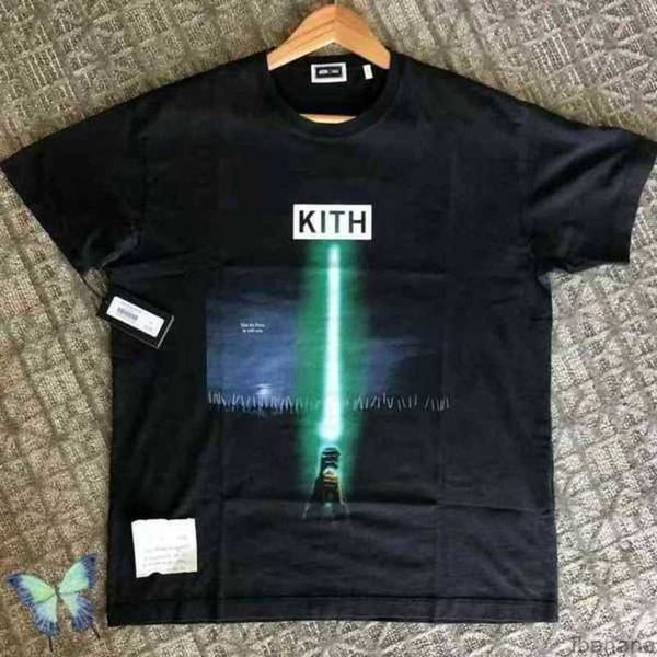 2022 Do Old Kith t Shirt Summer Men Women Lightning Treats Series Donut Tee Graphic Printed Pocket Fit Loose Fit Cotto Manga Curta Zj0e