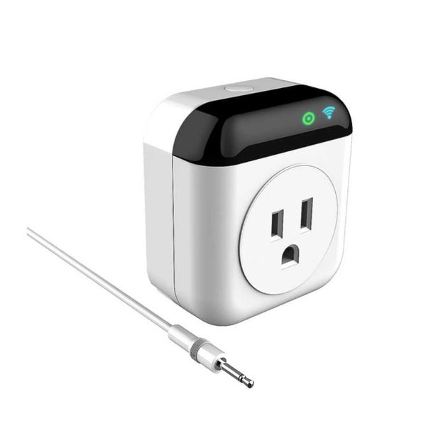 Smart Power Plugs Programmable Smart Wi-Fi Thermostat Thermostat Plugclure Controller US 16A Беспроводной подключаемые плагины управление приложением управления голосовым управлением HKD230727