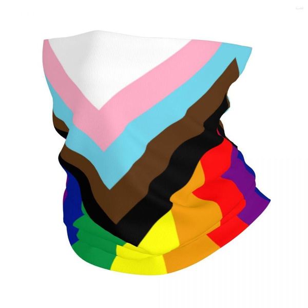 Eşarplar LGBT Gay Pride Flag Bandana Boyun Kapağı Baskılı Maske Eşarp Sıcak Bisiklet Açık Dış Spor Unisex Yetişkin Nefes Alabilir