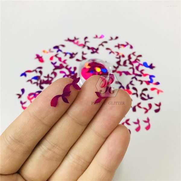 Unha Glitter PrettyG 28g Beleza-Peixe-Cauda de Sereia Lantejoulas para resina Faça você mesmo Artesanato Maquiagem Acessórios de decoração