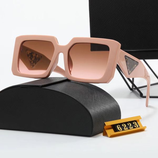 Дизайнерские солнцезащитные очки для женщин Летнее солнце с солнцем круглым лицом и большим лицом по защите от ультрафиолетового ультрафиолета для солнцезащитных очков для женщин модные очки