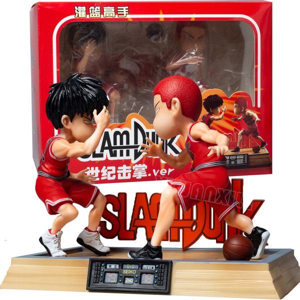 Экшн -фигуры 16см Slam Dunk Anime фигура Kaede Rukawasakuragi Hanamichi Figure Slam Dunk Pigtturin