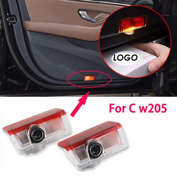 Светодиодный автомобильный дверной световой проектор Logo Welcome Light для W205 W176 W177 V177 W247253I