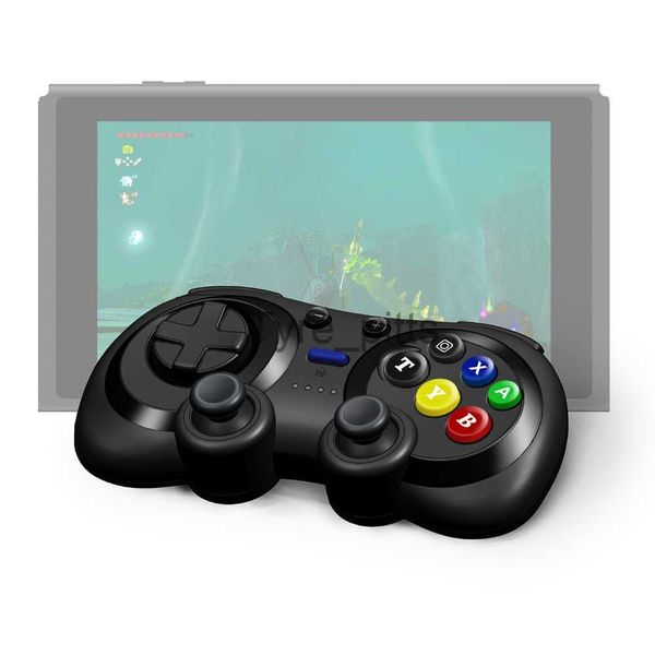 Игровые контроллеры джойстики Новый Pro Game Controller Turbo беспроводной Gamepad Programming Kid Joystick для Ninteno Switch NS Lite Console PC GamePad X0727