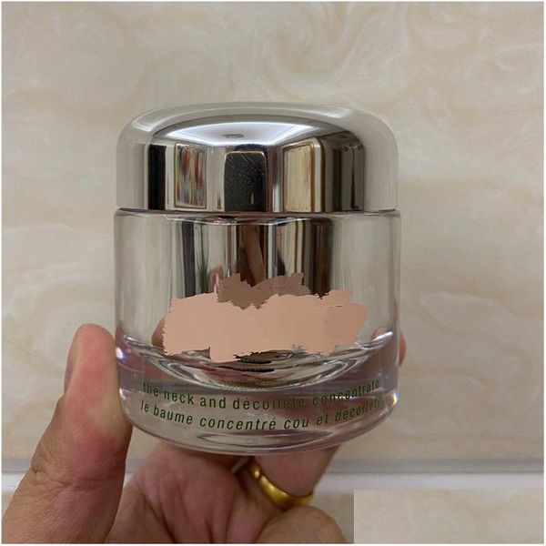 Strumenti da bagno Accessori Stock Top Quality Famous The Neck And Decollete Cencentrate Cream 50Ml Con Brush Up Consegna veloce Drop He Dhnxm