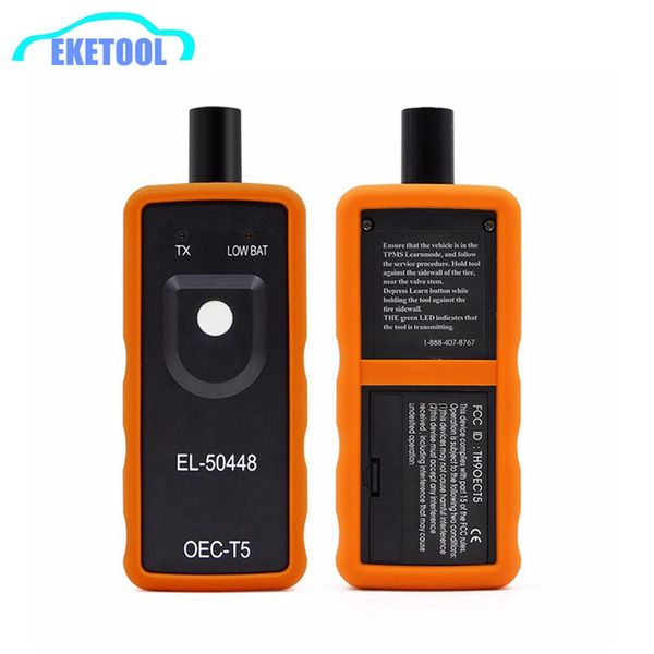 Migliore qualità A+ EL50448 Sensore di monitor PRESIMENTO AUTO PREVENUTO OEC-T5 EL 50448 per GM/OPEL TPMS RESET STRUMENTO EL-50448 Electronic