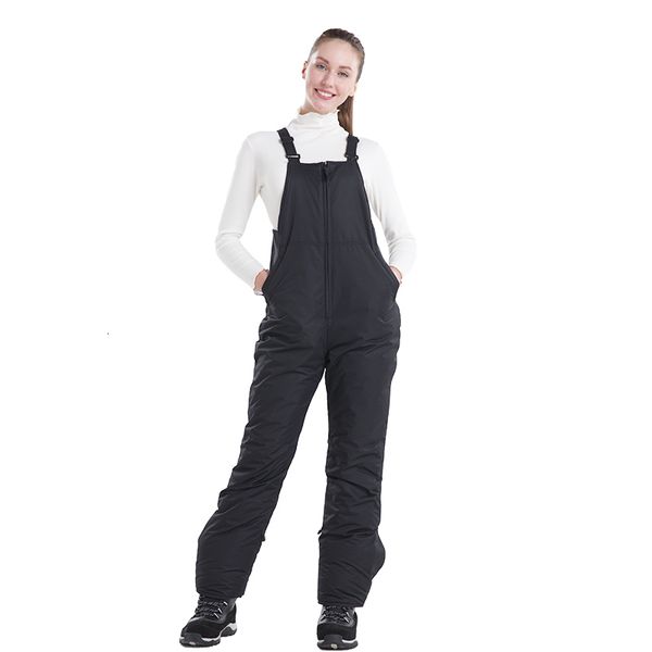 Altri articoli sportivi Rilevatore di pantaloni da sci da donna Bavaglino da snowboard antivento da donna Inverno caldo Impermeabile Donna Traspirante Adulto Bretelle da sci Tute 230726