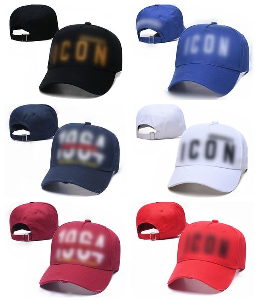 2023 boné de beisebol designer de moda Venda IIICON chapéu masculino Casquetteed22 chapéu bordado de luxo chapéus ajustáveis de volta letra bola boné