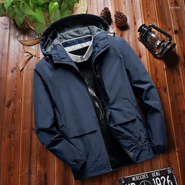 Männer Jacken Frühling Herbst Männliche Wasserdichte Wanderjacke Männer Klettern Camping Jagd Kleidung Outdoor Sport Regen Windjacke Mantel