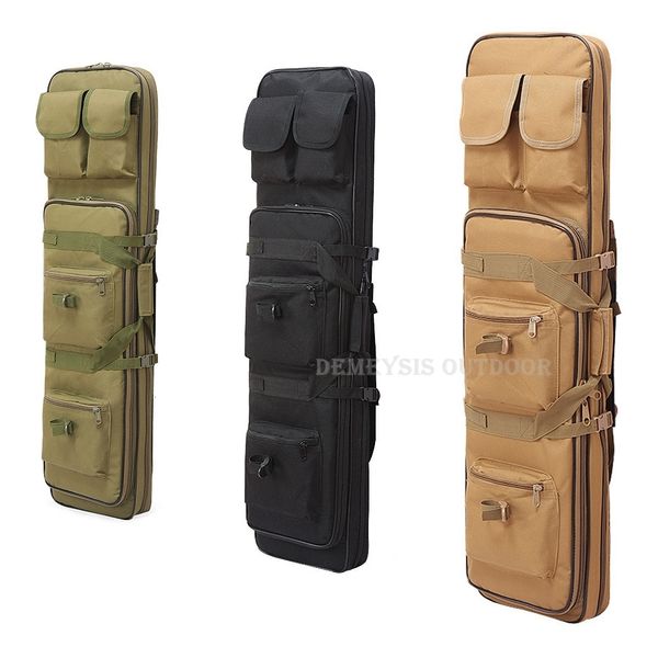 Borse da esterno Tactical Hunting Gun Bag 81cm 94cm 114cm Paintball Military Shooting Case Rifle 230726