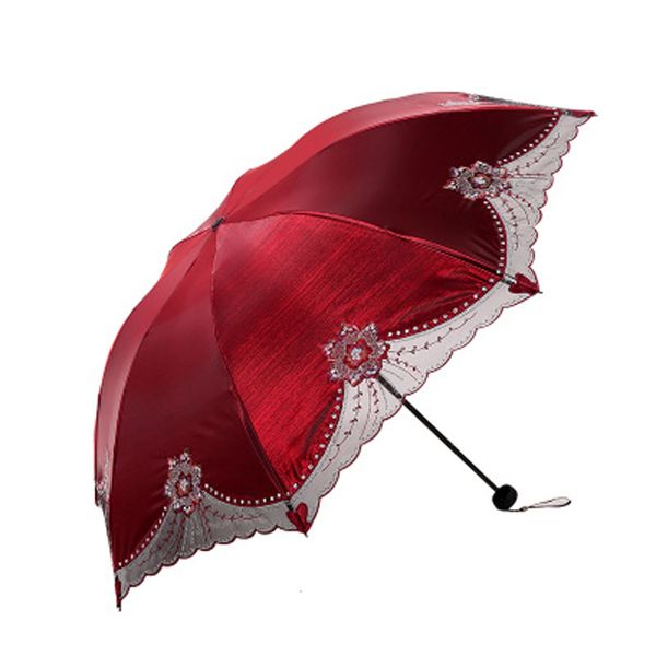 Guarda-chuva Retro Clássico Renda Menina Feminina Guarda-chuva Forte Viagens Portátil Grande Fêmea Paraguas Ao Ar Livre Guarda-sol À Prova D' Água 230727