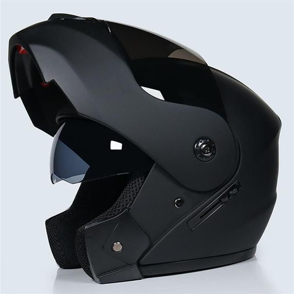 Ultimi caschi integrali di sicurezza per casco da motociclista Flip modulari approvati DOT Up Abs250c