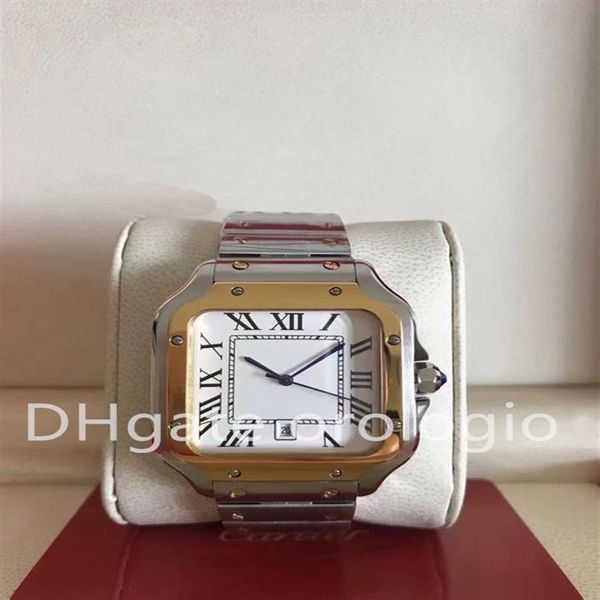 2022 New Elegant Fashion Men's and Women's Watch Stainless Steel Strap Imported Quartz Movement Waterproof308b