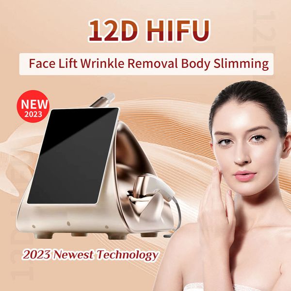 O mais recente 7d HIFU Facial Lift Ultra Anti-rugas Korea Technology hifu 7d machine