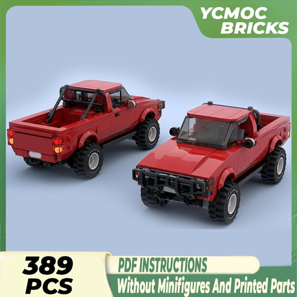 Diecast Model Ycmocbricks MOC Строительные блоки CAR модель нерушиваемой супер мышечной машины.