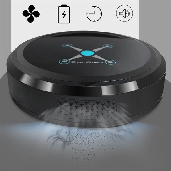 Robot Aspirapolvere Auto Smart Spazzare Pavimento Dirt Capelli Automatico Per Pulitore Ricaricabile Elettrico Domestico285Z