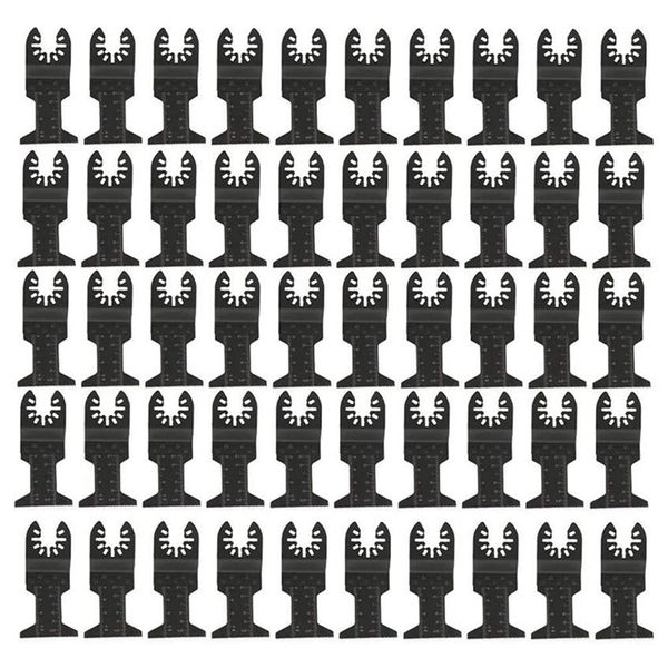 Sägeblatt 50-teiliges 45-mm-oszillierendes Sägeblatt, oszillierendes Multi-Tool-Klinge, Schneidwerkzeug-Set aus Kohlenstoffstahl257q