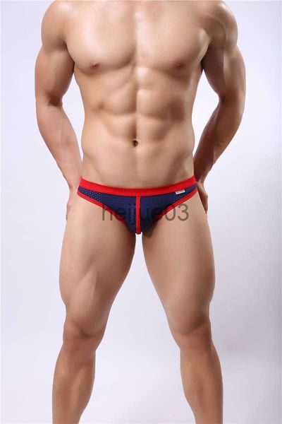 Slips Höschen Neue Sexy BRAVE PERSON Herren Super Bikinis Kurze Unterwäsche Sexy Mesh Slips Größe S M L XL x0726