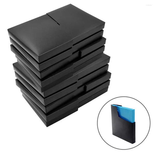 Relógios de parede 10 PCS Estojo de transporte Titular de cartucho de tinta preta Caixa de armazenamento de jogo Protetor Material do cartão