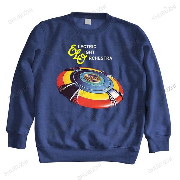 Felpe con cappuccio da uomo Felpe con cappuccio a maniche lunghe da uomo Felpe con cappuccio da uomo Marca ELECTRIC LIGHT ORCHESTRA Felpa casual in cotone fresco Homme Tops