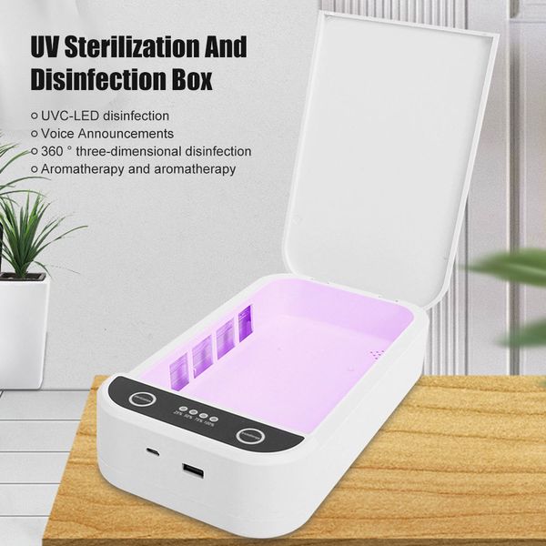 Nail Art Equipment Electric UV Aromatherapy Disinfection Box Ultraviolet Ray Tweezer Instrument Anti Bacteria Machine 230726