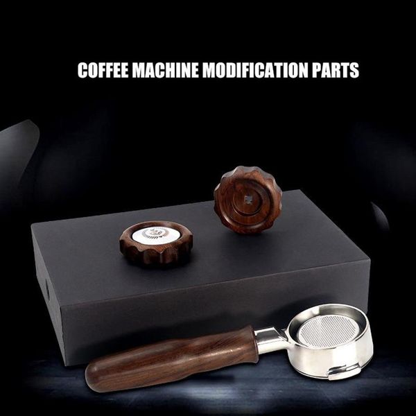 Filtri per caffè 58MM Portafiltro senza fondo Cestello portafiltro per Expobar E61 ECM Rocket Machine Accessori fai da te2481