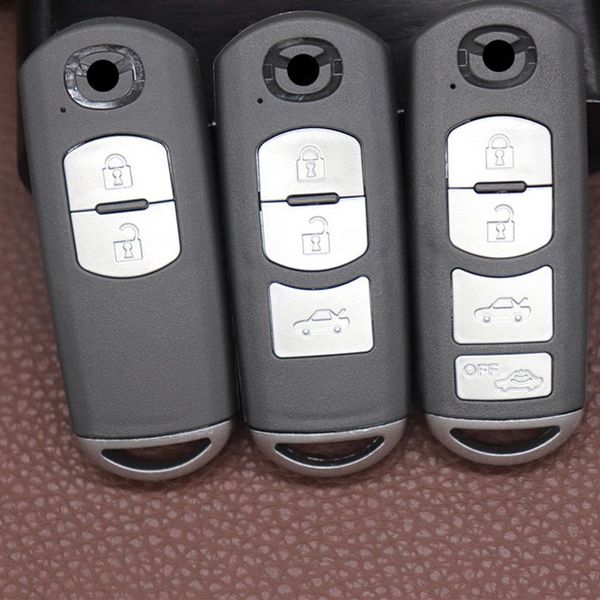 2 3 4 Tasten Fernbedienung Schlüsselgehäuse Ersatz Shell Fob für Mazda 3 5 6 CX-7 CX-9251m