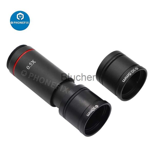 Telescopi 05X Adattatore per microscopio con attacco C 232mm Lente di riduzione dell'oculare elettronico per fotocamera per microscopio trinoculare binoculare monoculare x0727