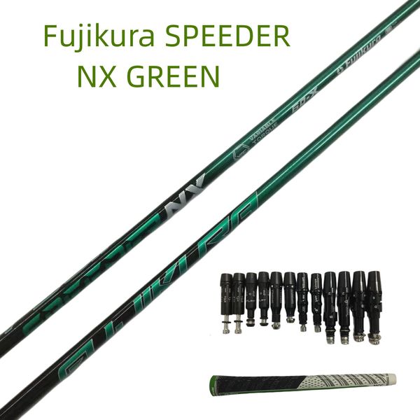 Другие продукты для гольфа драйверы шахты Fujikura Speeder nx green Высокоэластичные графитовые клубные валы сгибание RSRS Бесплатное сборочное рукав и Grip Vuyh 230726