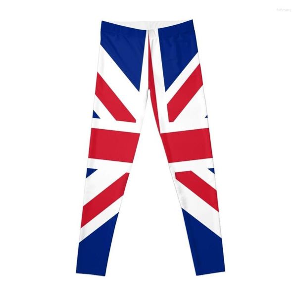 Active Pants Flag: Leggings do Reino Unido Leggings? Ginásio de esportes femininos para mulheres Legging aumenta o bumbum