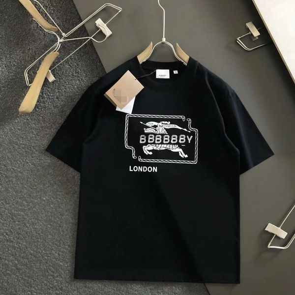 Herrenmode Herren Designer-T-Shirts Großhandel Kleidung Schwarz Weiß Design der Münze Männer Casual Top Kurzarm Asiatische Größe S-4XL