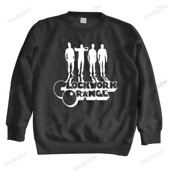 Männer Hoodies Baumwolle Männer Rundhals Tops CLOCKWORK ORANGE Frauen Unisex Sweatshirts Casual Shubuzhi Marke Sweatshirt Drop