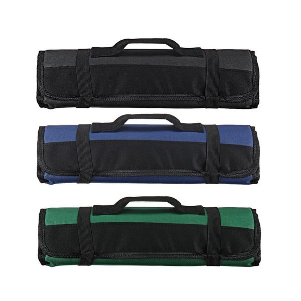 20 Slots Pocket Chef Knife Bag Roll Bag Carry Case Kitchen Portable Storage3124