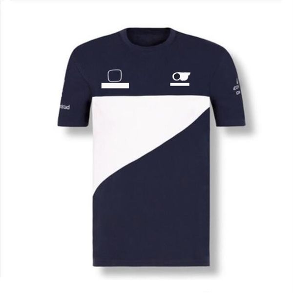 T-shirt da corsa di Formula 1 della stagione 2021 F1 team factory uniforme estiva a maniche corte uomo e donna dello stesso stile318a