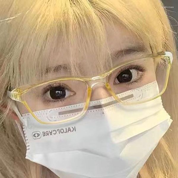 Güneş gözlükleri Feishini Damla Anti Mavi Hafif Gözlük Çerçeveleri Kadın Yüksek Dereceli Moda Gogle Bilgisayar Gözlükleri