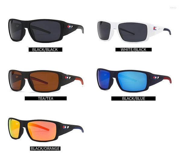 Óculos de sol Fashion Pilot TR Polarizado Masculino Feminino Óculos de Montanhismo INS Óculos de Pesca UV400