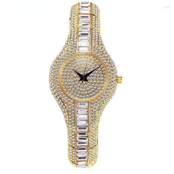 Orologi da Polso Lusso Moda Donna Orologi Donna 18 Oro Orologio Relojes Para Mujer