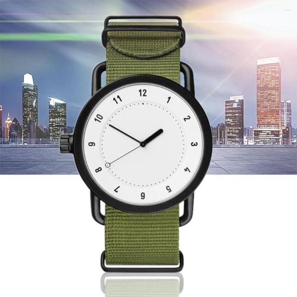 Relógios de pulso masculino relógio de quartzo pulseira de náilon militar relógios de pulso para homem esportes exército luxo alta qualidade reloj hombre