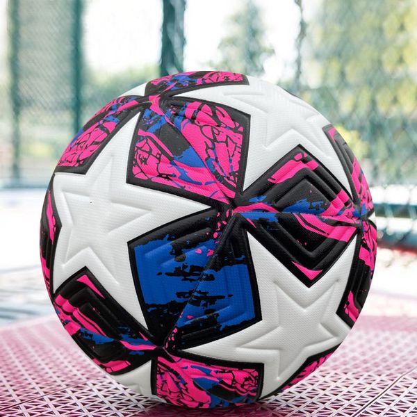 Balls PU yapıştırıcı futbol topu boyut 4 boyut 5 kapalı açık eğitim futbol giyimine dayanıklı anti-kayma gençler yetişkinler top 230729