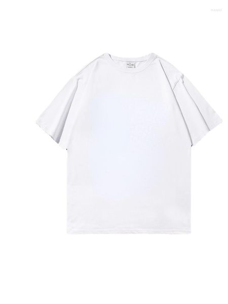 Camisetas masculinas T-shirt Manga curta Camisa publicitária Algodão Roupas de trabalho Usar logotipo impresso