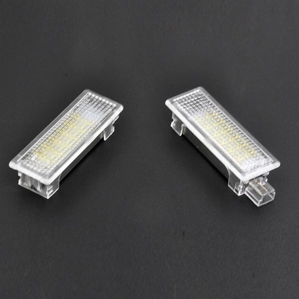 2PCS Car LED Footwell Cortesia sob a luz da porta sem erro para BMW 1 3 5 7series E87 E90 E92 E93 F10 E60 E61 F10 X1 X3 X5 X6 Z4235I