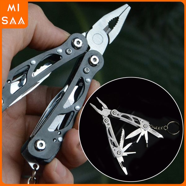 EDC Pliers Mini Multifunctional Pliers Outdoor Portable Comminate Tool Pliers EDC Складные складывание ручной инструмент