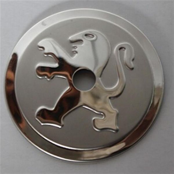 Hochwertiger Edelstahl-Autotankdeckel, Kraftstofftankaufkleber, Öltankdeckel, für Peugeot 206 307 308 3008 408282u