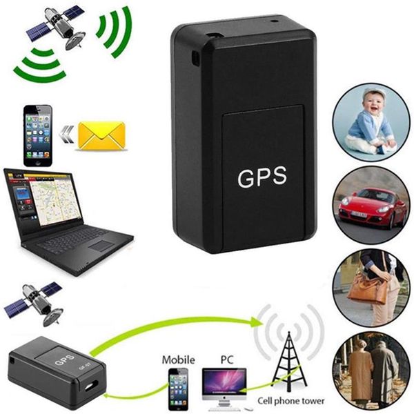 GF-07 Mini GPS Tracker Ultra Mini GPS Long Standby Dispositivo di localizzazione SOS magnetico GSM SIM GPS Tracker per veicolo Auto Persona Locatio2062
