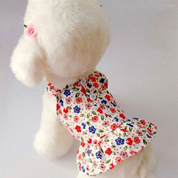 Собачья одежда Тонкое лето для маленького щенка Чихуахуа бишон пудель питомец снабжает костюм для одежды для одежды костюмы