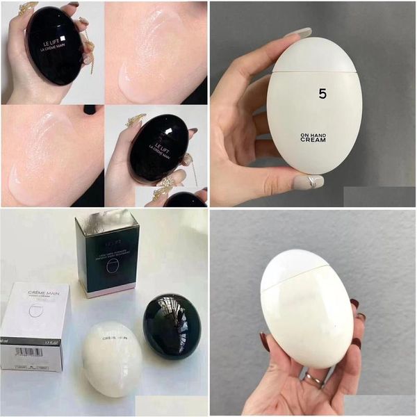 Andere Gesundheitsschönheitsartikel Le Lift Handcremes 50 ml La Creme Main Black Egg White Handcreme Hautpflege Drop Delivery Dhxze