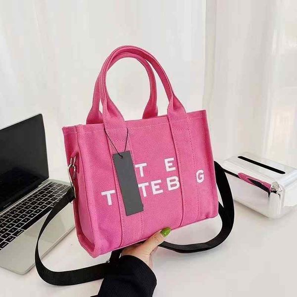 Designer Creamy White Canvas Tote Bag for Women - Large Capacity Nylon Handbag with Brown Leather Top and Luxury Shoulder Strap - MJ pink the tote bag Bage Collection