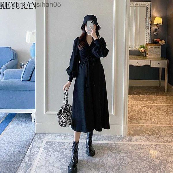 Umstandskleider Umstandskleider 2023 Herbst Winter Koreanisches Strickkleid Mode A-Linie Kordelzug Pullover Kleidung Für Schwangere Frauen Schwangerschaft Z230728